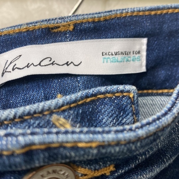 KanCan for Maurices high rise skinny distressed jeans size 24 X29. NWT - Picture 8 of 12